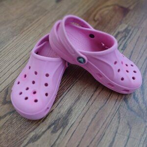 Pink Crocs Size 13